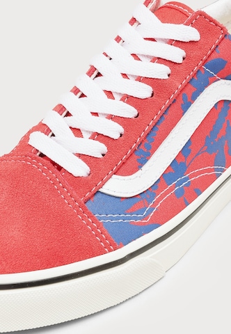 VANS Ниски маратонки 'OLD SKOOL' в червено