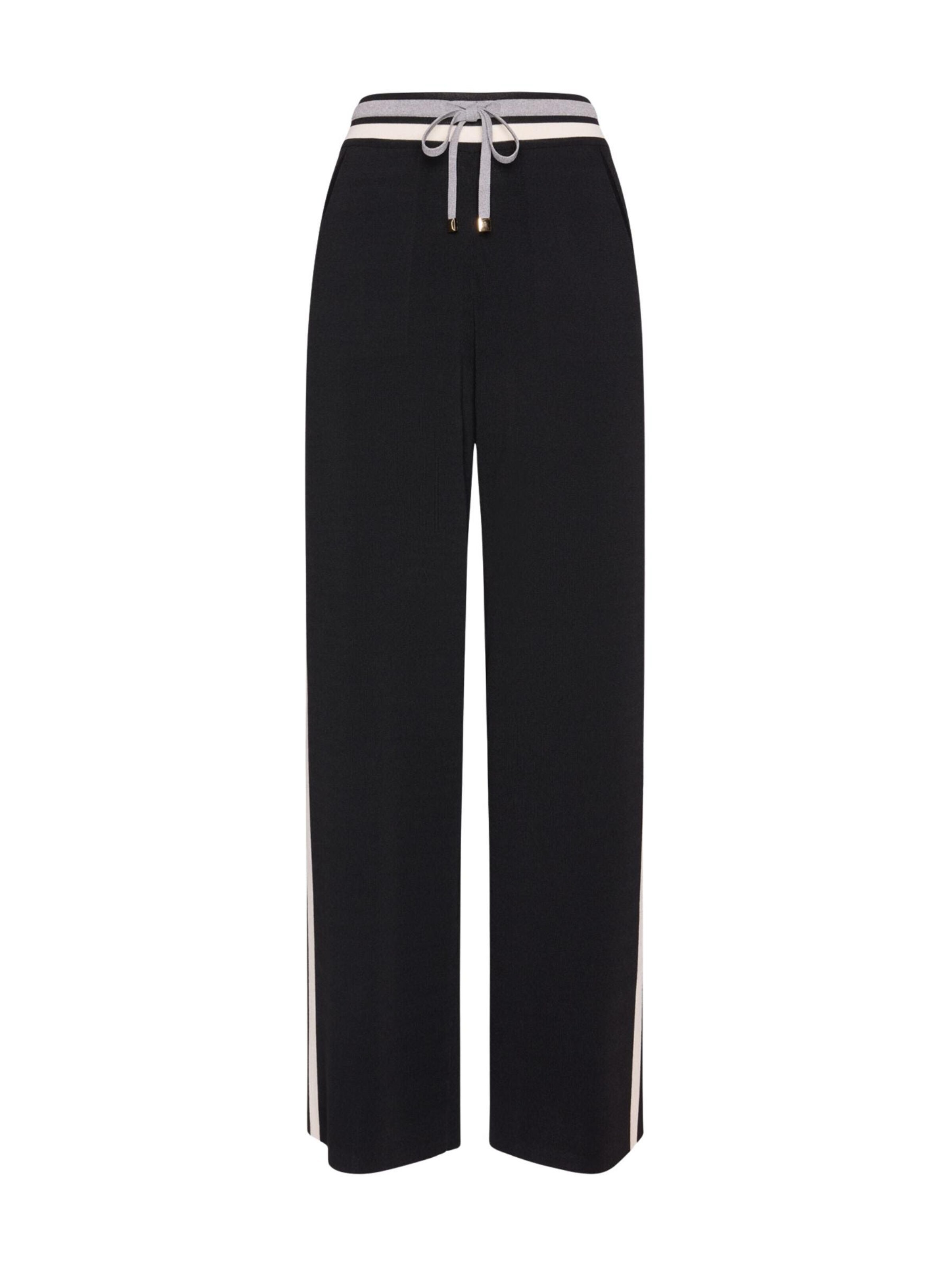 Regular Pantalon Elena Mirò en noir : devant