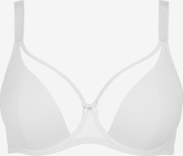 Invisible Soutien-gorge '1079' Vivisence en blanc : devant