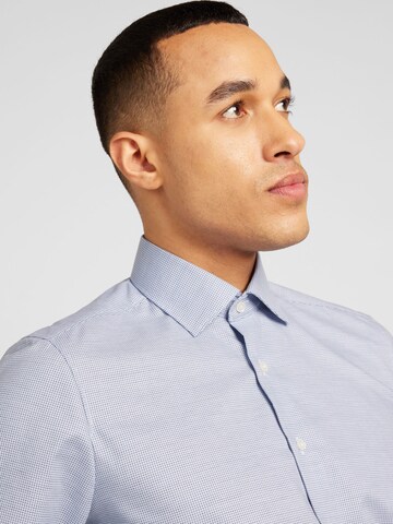 Coupe slim Chemise business OLYMP en bleu