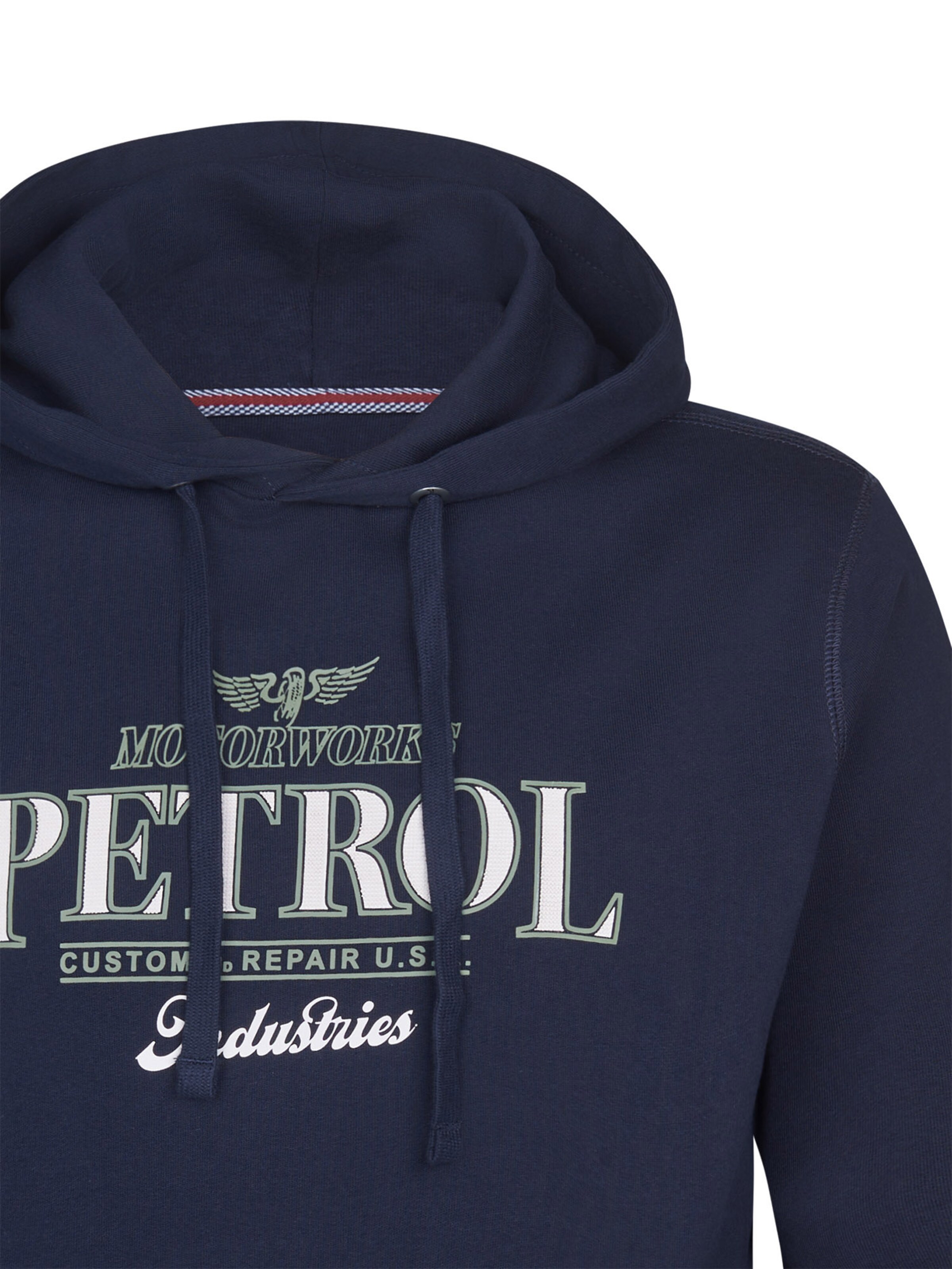 Petrol Industries Μπλούζα φούτερ σε μπλε