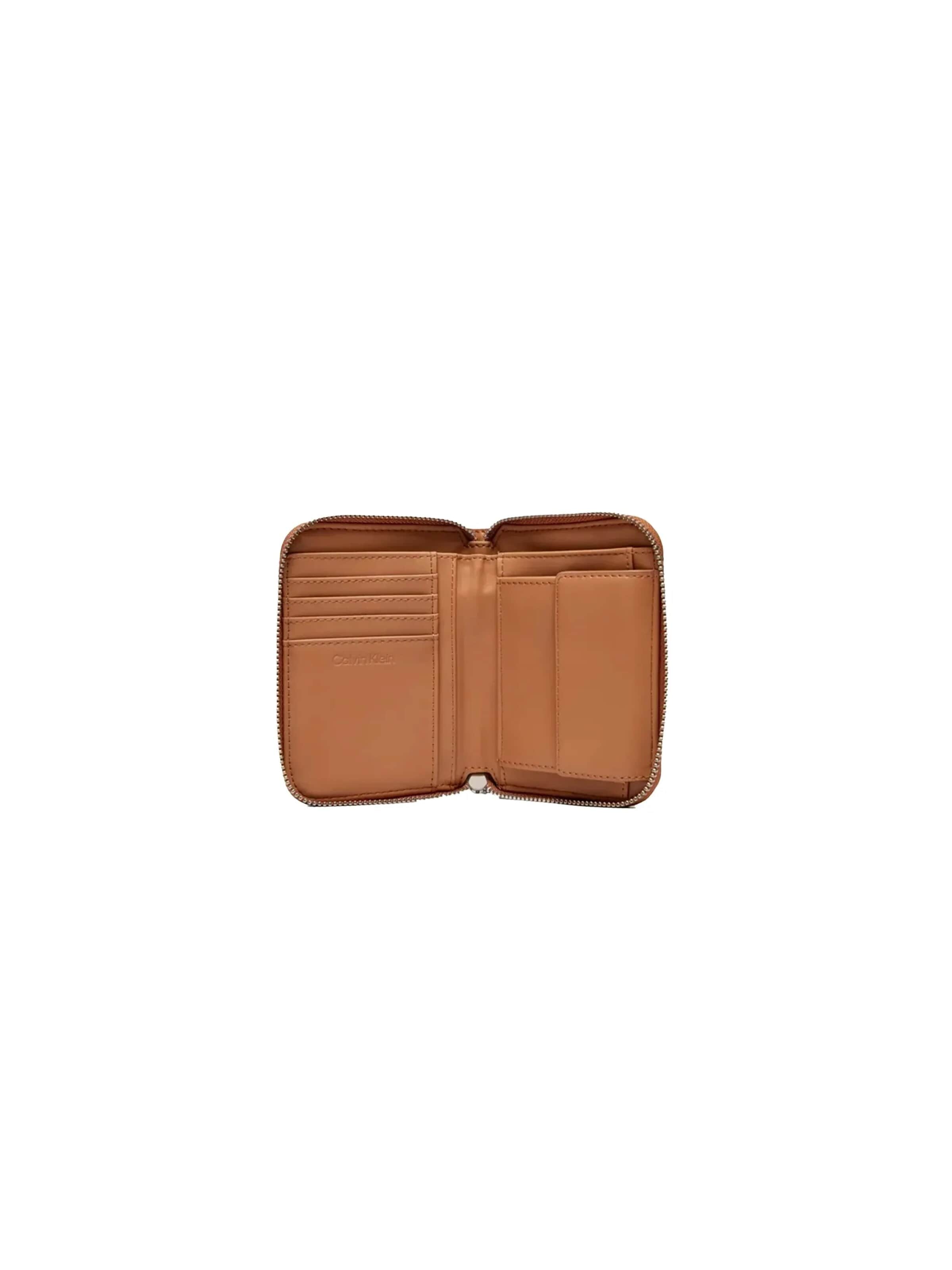 Calvin Klein Wallet 'Embossed' in Brown