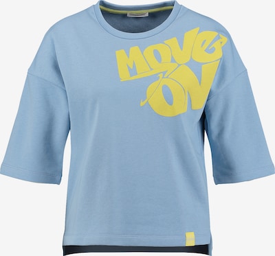 Tricou 'Move on' pe XL Key Largo pe albastru deschis / galben lămâie, Vizualizare produs
