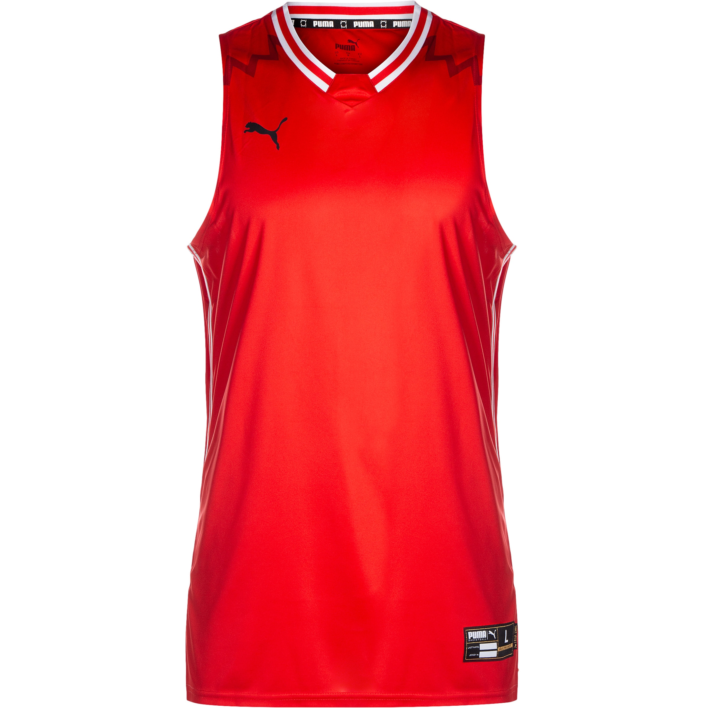 PUMA Trikot 'Hoops Team Game' in Rot: Vorderseite