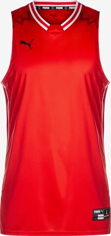 PUMA Tricot 'Hoops Team Game' in Rood: voorkant