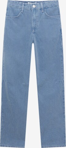 Pull&Bear Loosefit Jeans in Blau: predná strana