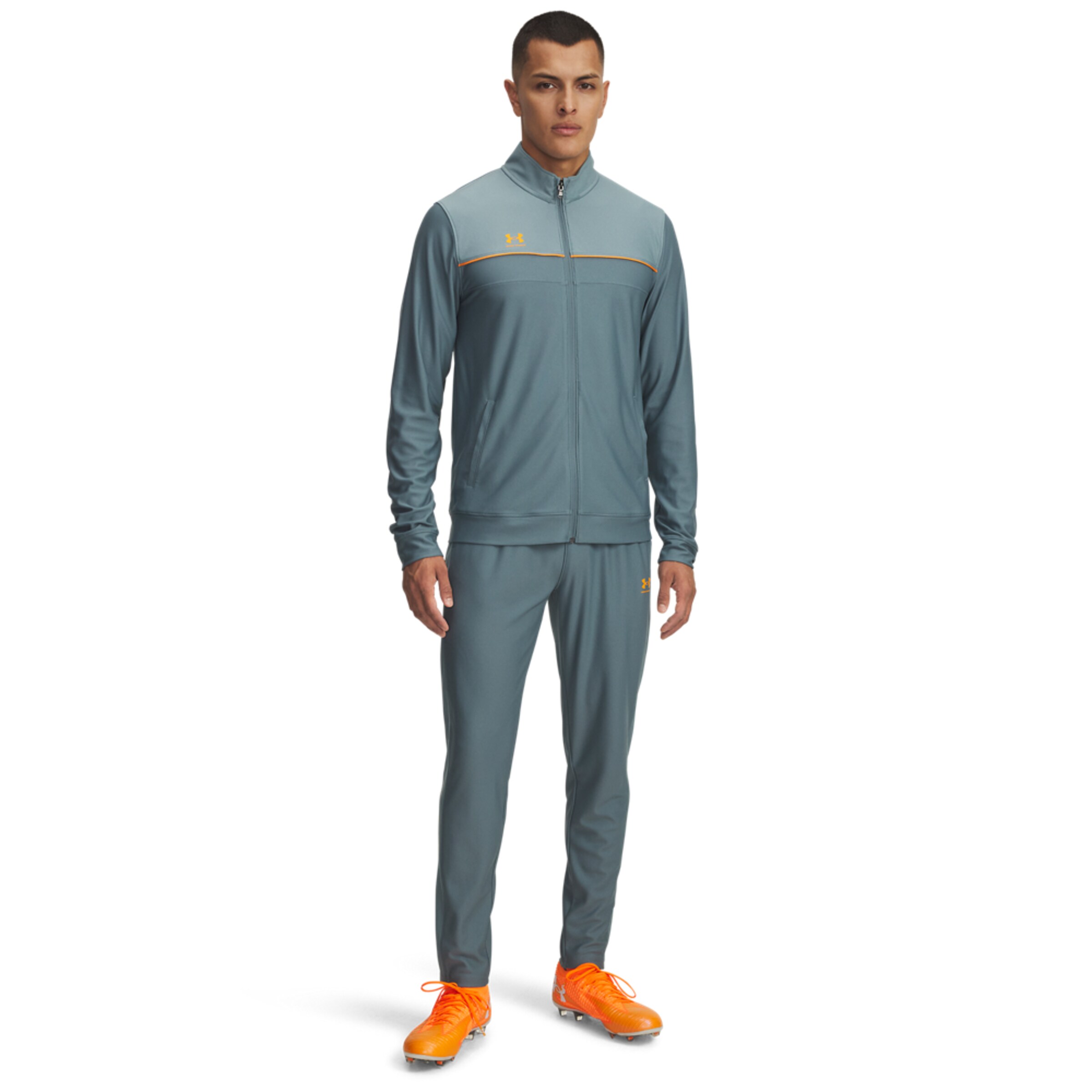 UNDER ARMOUR Tracksuit 'Challenger' in Blue: front