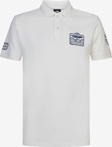Petrol Industries Shirt in White: front