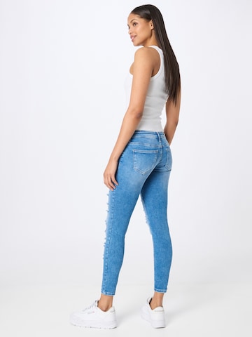 ONLY Skinny Jeans 'CORAL' in Blau