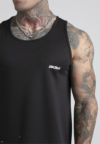 SikSilk Koszulka w kolorze czarny