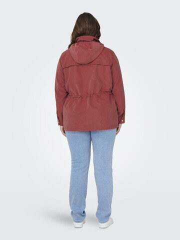 Parka di mezza stagione 'CARNewstarline' di ONLY Carmakoma in rosso