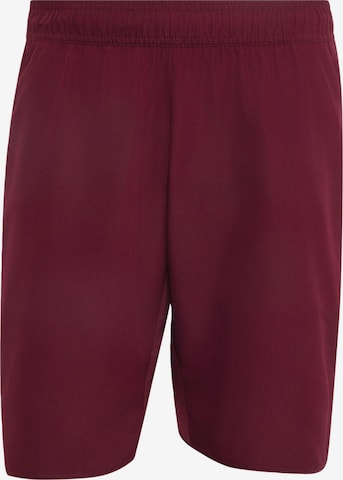 ADIDAS PERFORMANCE Sportbroek 'Club' in Rood: voorkant