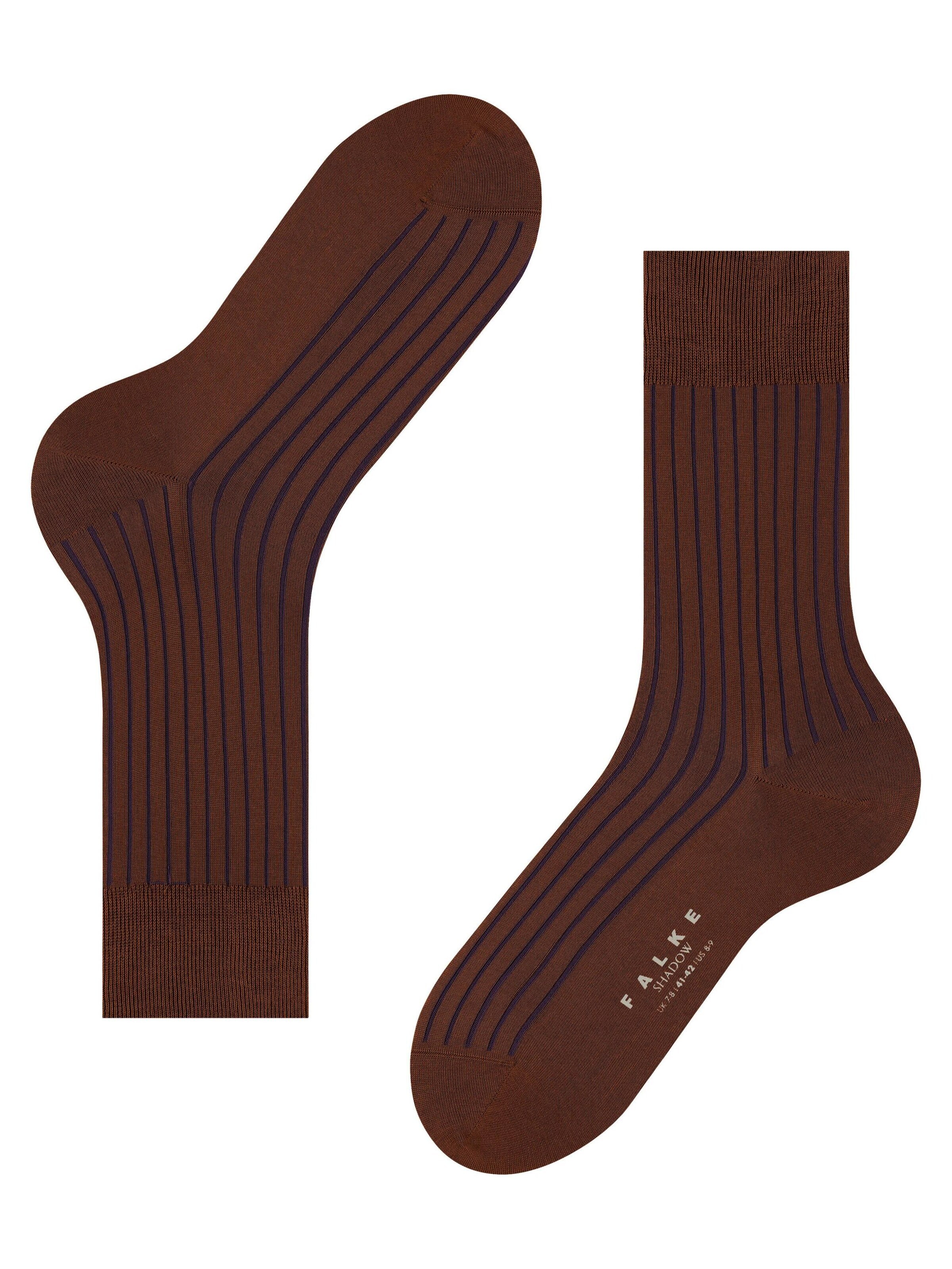 FALKE Socken 'Shadow'‌‌‌‌‌‌‌‌ in Braun