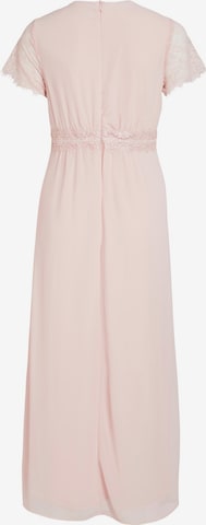 VILA Evening Dress 'Micada' in Pink