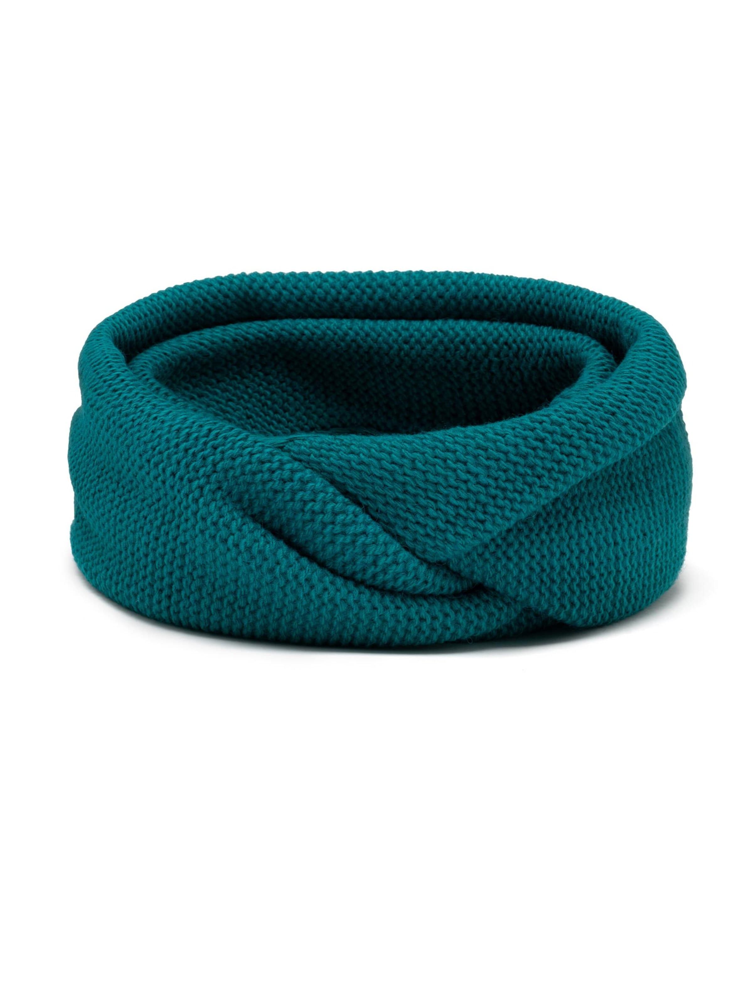 Vivisence Tunnelsjaal '7103' in Blauw: voorkant