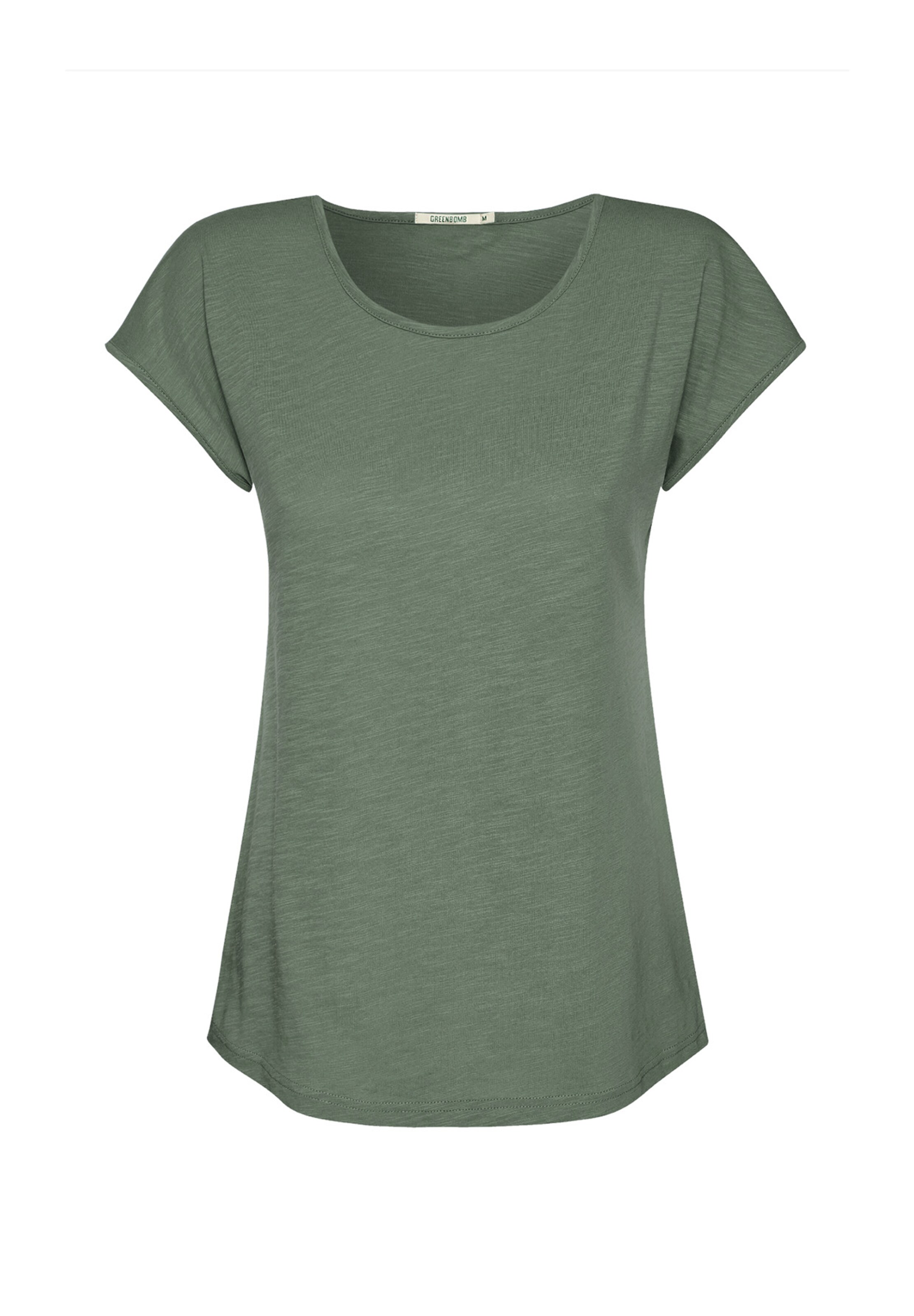 GREENBOMB T-Shirt in Grün: Vorderseite