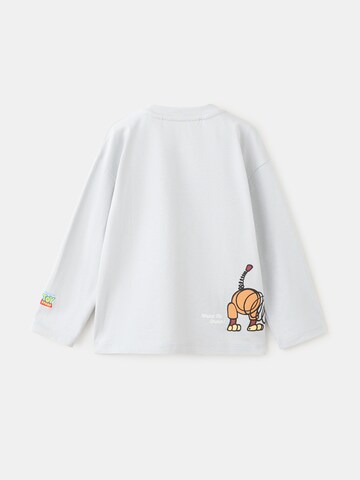 MANGO KIDS Shirt 'TOYDOG' in Grau