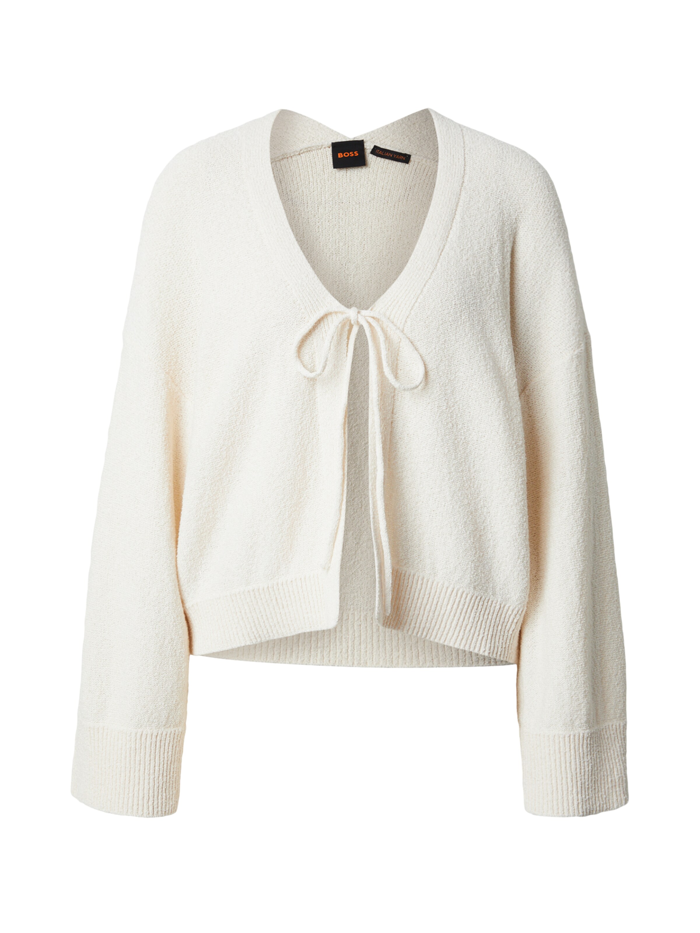 BOSS Kardigan 'C_Forleans' – bílá: přední strana