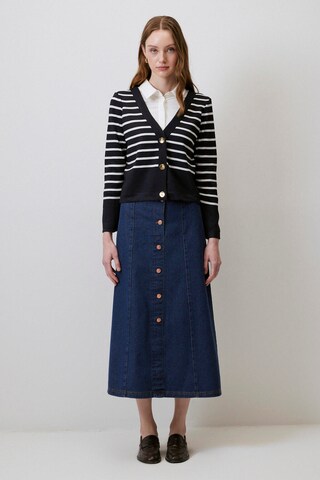 Touche Prive Gebreid vest in Blauw