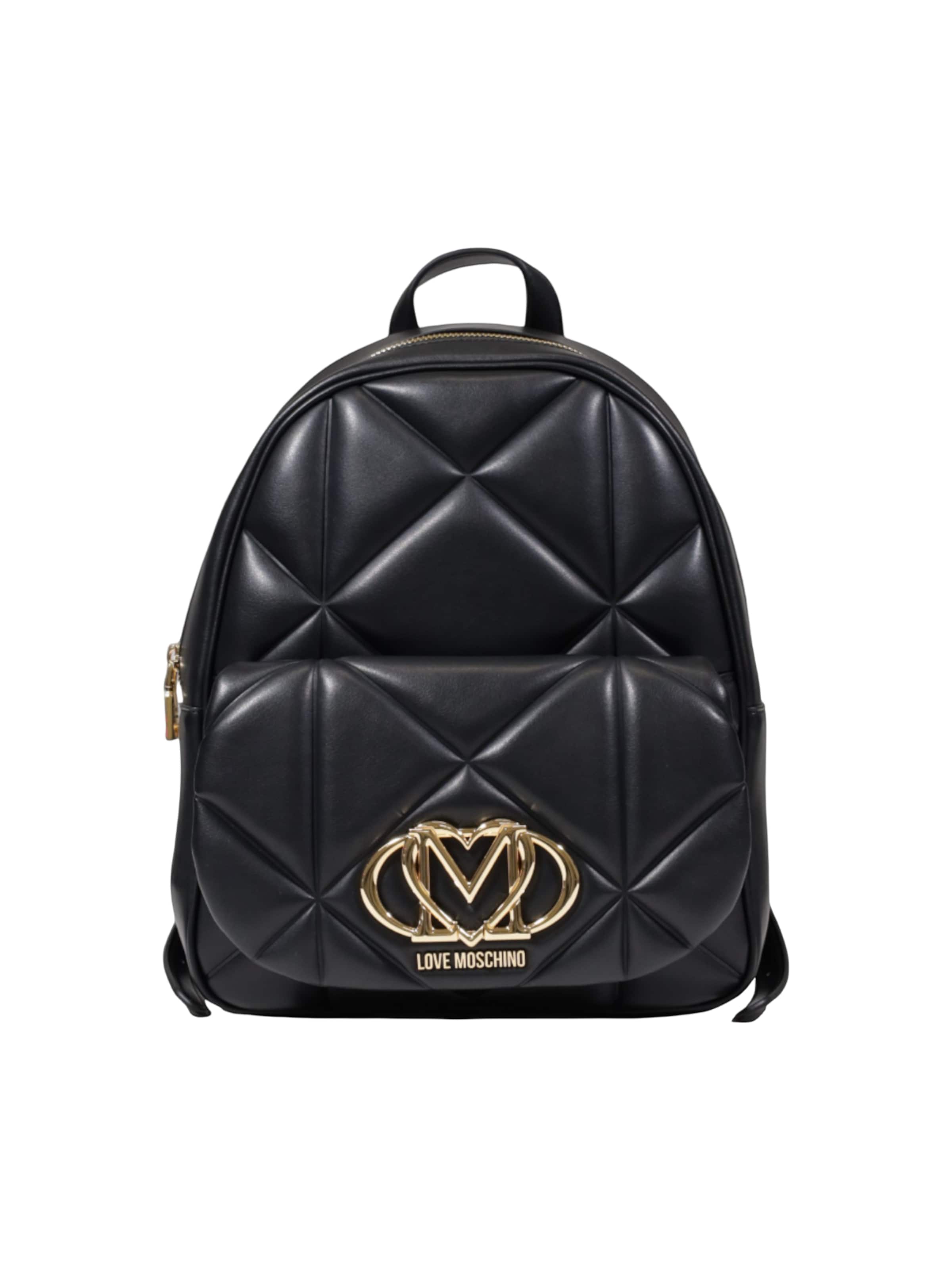 Love Moschino - Mochila en negro: frente