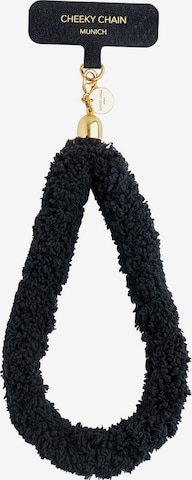 Cheeky Chain Munich Smartphone Case 'Teddy' in Black: front