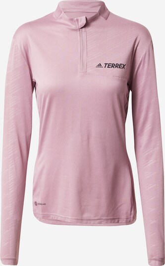 adidas Terrex Performance Shirt in Purple / Black, Item view