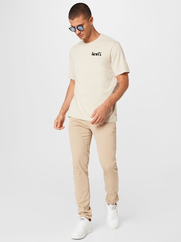 smėlio LEVI'S ® Marškinėliai 'Relaxed Fit Tee'