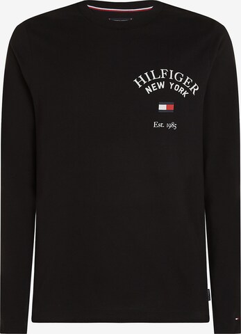 T-Shirt TOMMY HILFIGER en noir : devant