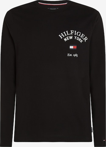 Maglietta di TOMMY HILFIGER in nero: frontale