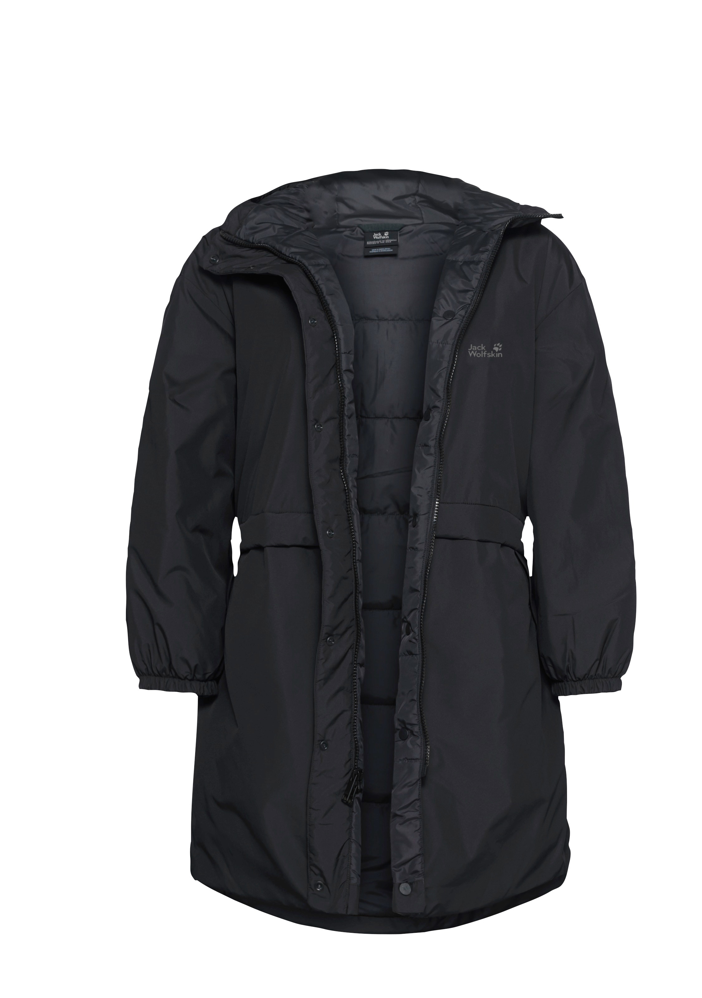 JACK WOLFSKIN Funktionsjacke in Schwarz: Vorderseite