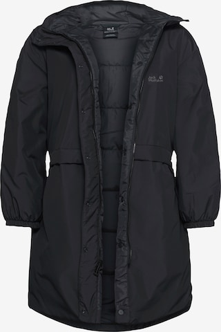 JACK WOLFSKIN Funktionsjacke in Schwarz: Vorderseite