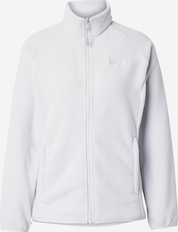 Veste en polaire fonctionnelle 'MOONRISE' JACK WOLFSKIN en gris : devant