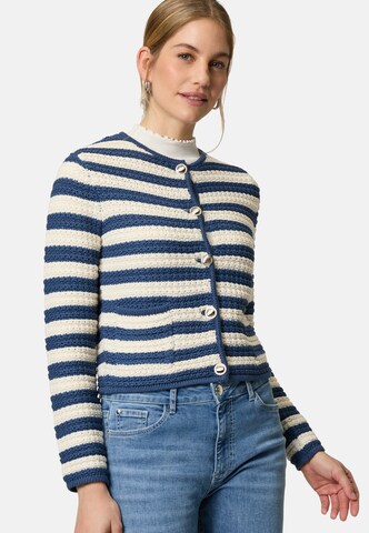 Cardigan zero en bleu : devant