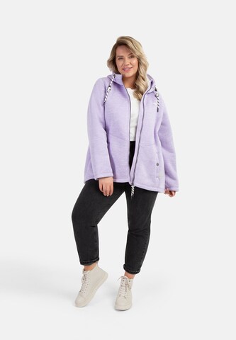 Veste en polaire Schmuddelwedda en violet