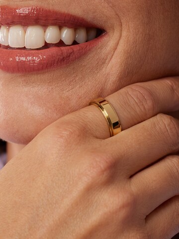 Lucardi Ring 'Statement' in Gold