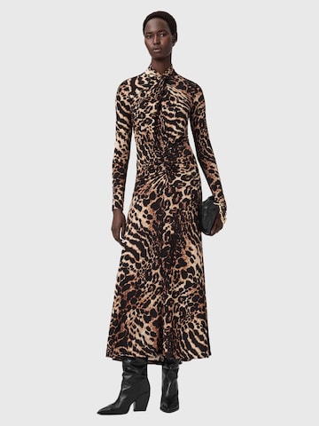 AllSaints Dress 'Mina' in Brown: front