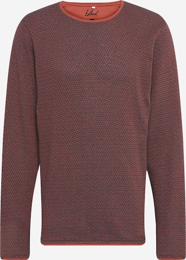 bleed clothing Pullover in dunkelgrau / melone, Produktansicht