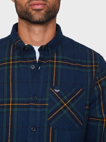 Threadbare Regular Fit Hemd 'Franco' in Blau