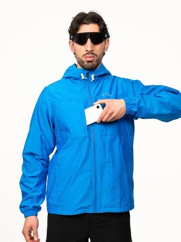 saved lab Athletic Jacket in Blue