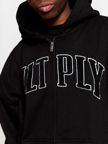 Multiply Apparel Sweatjacke in Schwarz