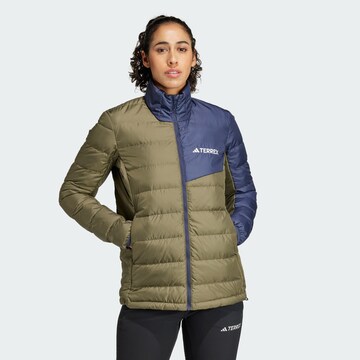 ADIDAS TERREX Outdoor jacket in Green: front