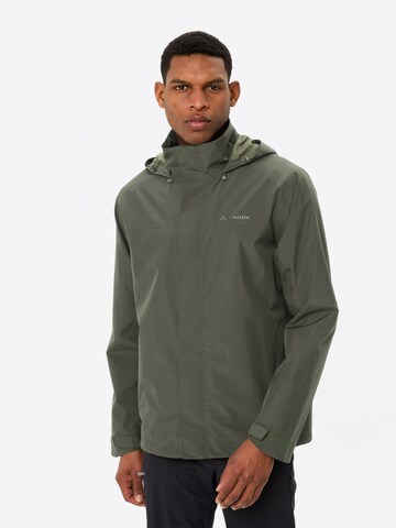 VAUDE Outdoorjas 'Silda 2L' in Groen: voorkant