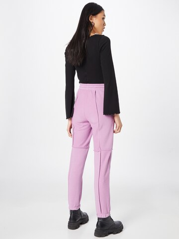 Monki Tapered Trousers in Pink