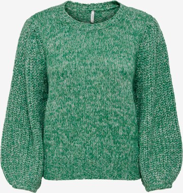 ONLY Sweter 'Henni' w kolorze zielony: przód