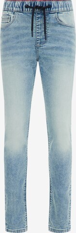 WE Fashion Slim fit Jeans in Blue: front