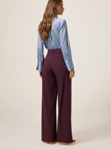oltre Baggy Trousers in Red