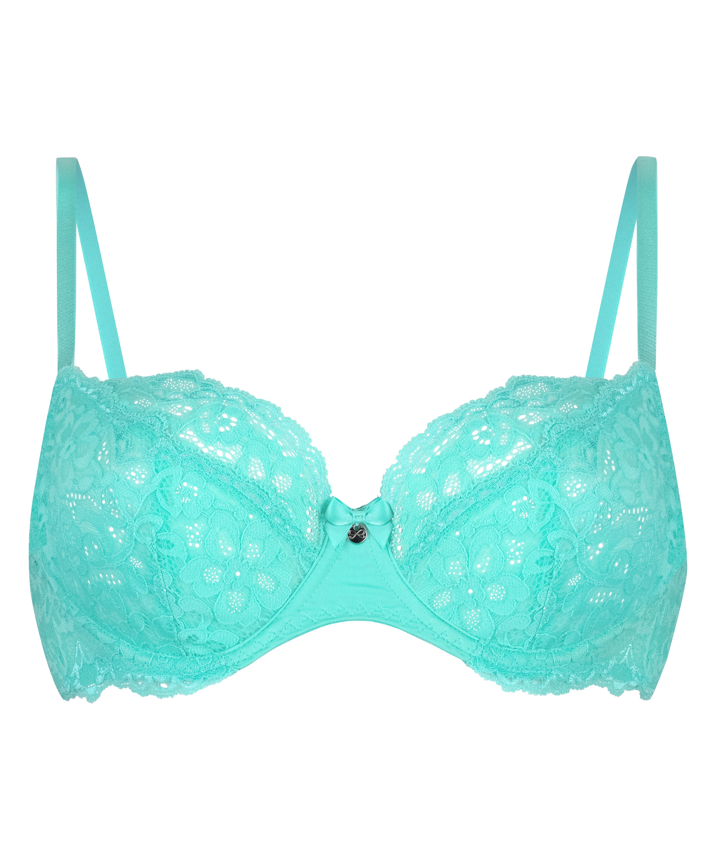 Hunkemöller T-shirt BH 'Marine' in Groen: voorkant