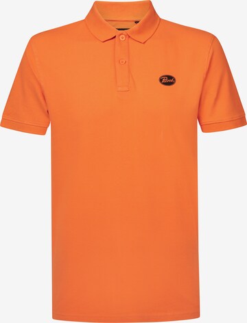 T-Shirt Petrol Industries en orange : devant