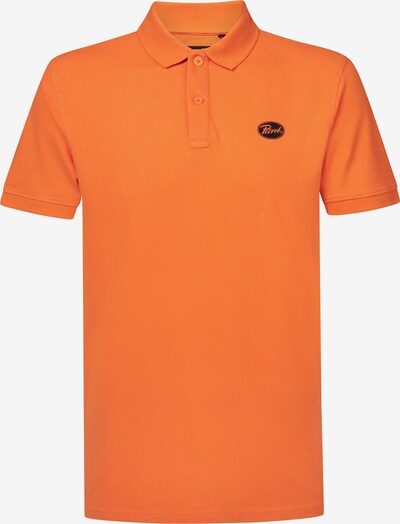 Petrol Industries Shirt in de kleur Oranje / Zwart, Productweergave