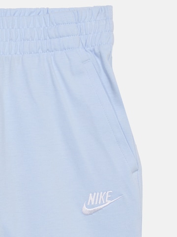 mėlyna Nike Sportswear Standartinis Kelnės 'CLUB'